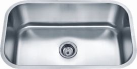 Single Undermount Sink 18G 30" x 18" x 9" 