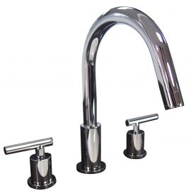 Ratel 8" Widespread 2-Handle Bathroom faucet in Chrome