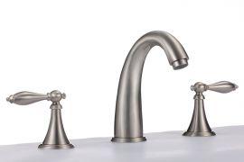 Ratel 8" Widespread 2-Handle Bathroom faucet in Brushed Nickel