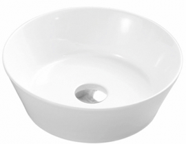 Ceramic round vessel  sink 13 4/5"D x 4 4/5"H