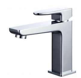 Ratel Single Handle Bathroom faucet  6 7/16" x 5 7/8" Brushed Nickel